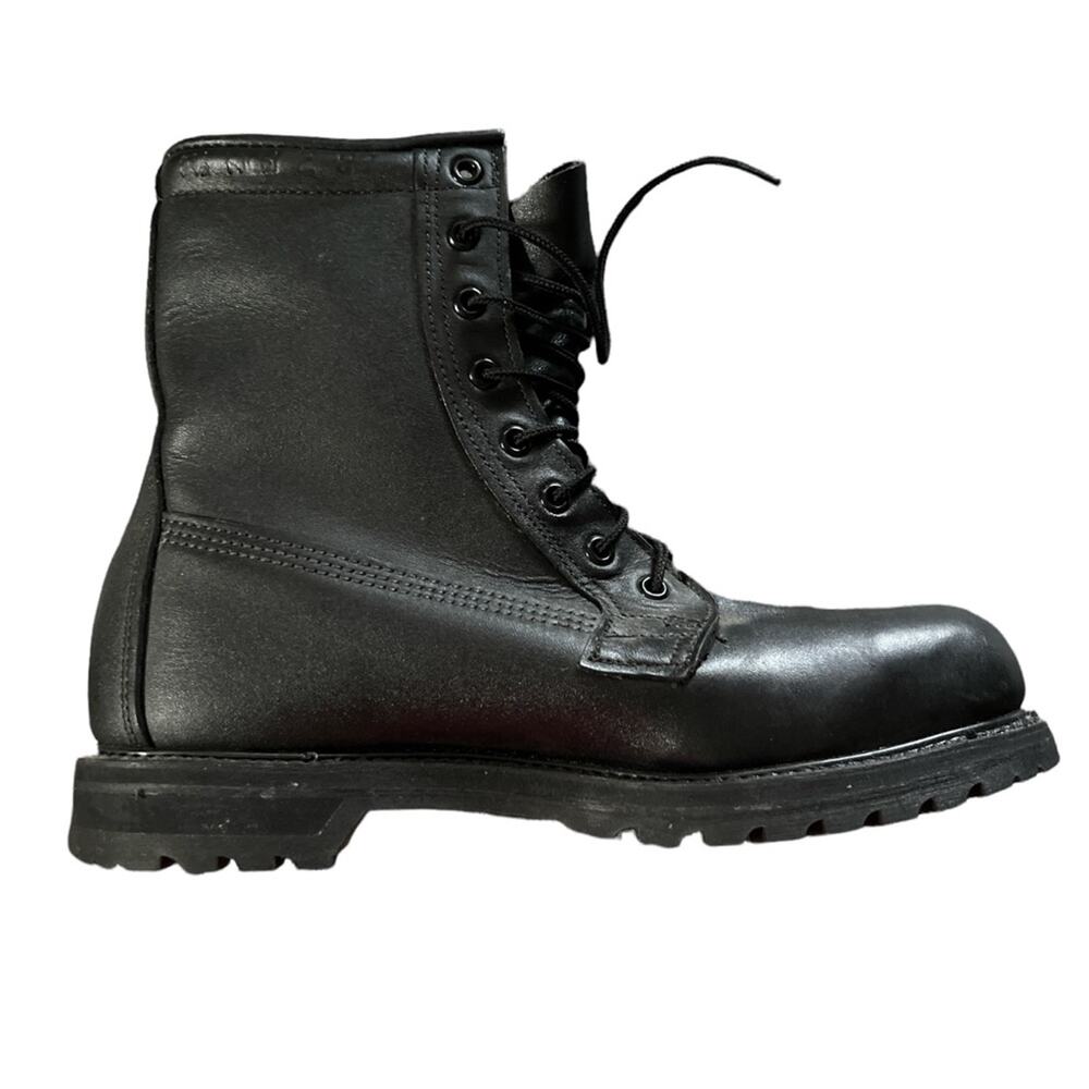 Leather Steel Toe ANSI Approved Combat Boot, Vibram Sole- Cold/Wet Weather